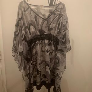 Kimono style swimsuit coverup